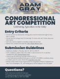 2025 art competition flyer